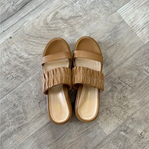 Marion Parke Leather Slides